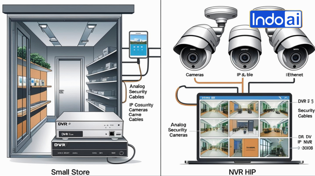 DVR (Digital Video Recorder) vs NVR (Network Video Recorder) (1)