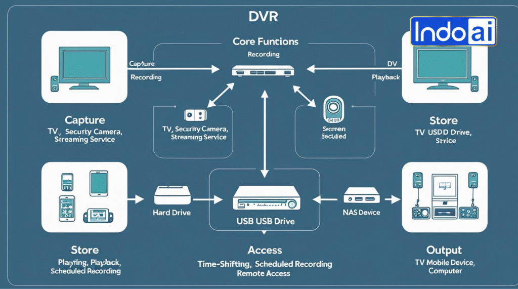 DVR stands for “Digital Video Recorder” (1)