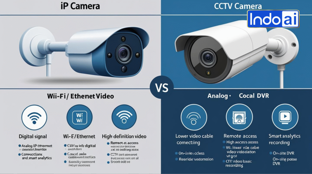 IP camera vs CCTV camera (1)