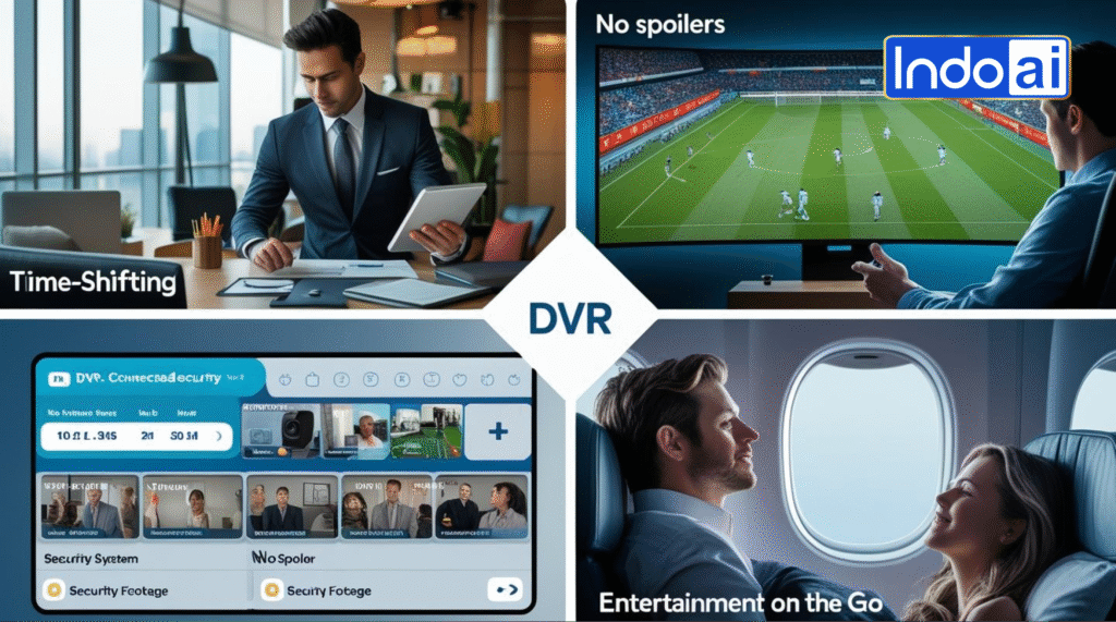 Thumbnail DVR stands for “Digital Video Recorder”