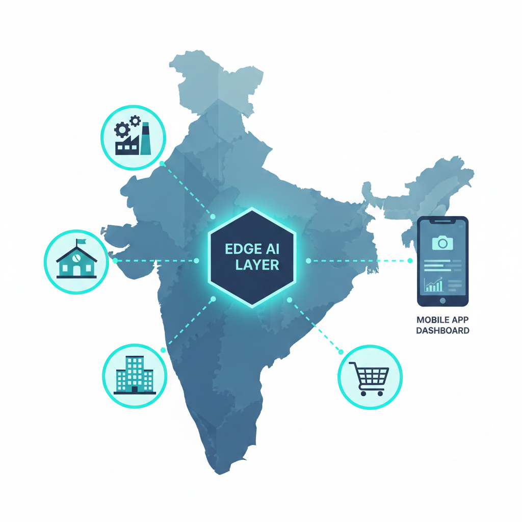 IndoAI vs Verkada comparison for AI video surveillance and enterprise security in India