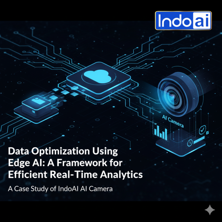 Data optimization using Edge AI with IndoAI AI camera for real-time analytics