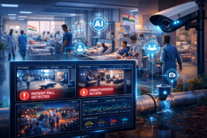 AI hospital monitoring system analyzing patient safety using intelligent video analytics in India