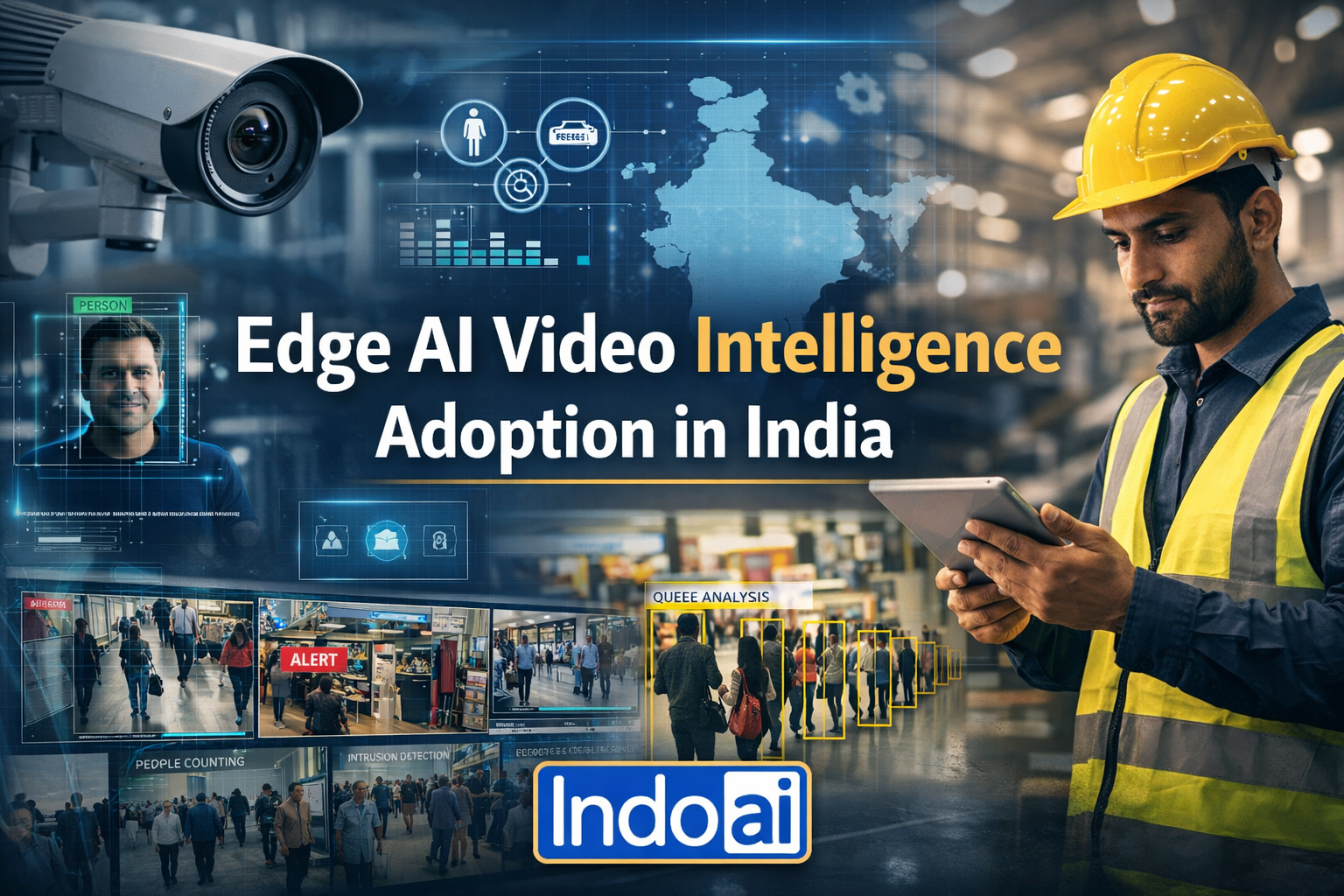 Edge AI video intelligence adoption in India with on-premise CCTV analytics for enterprises